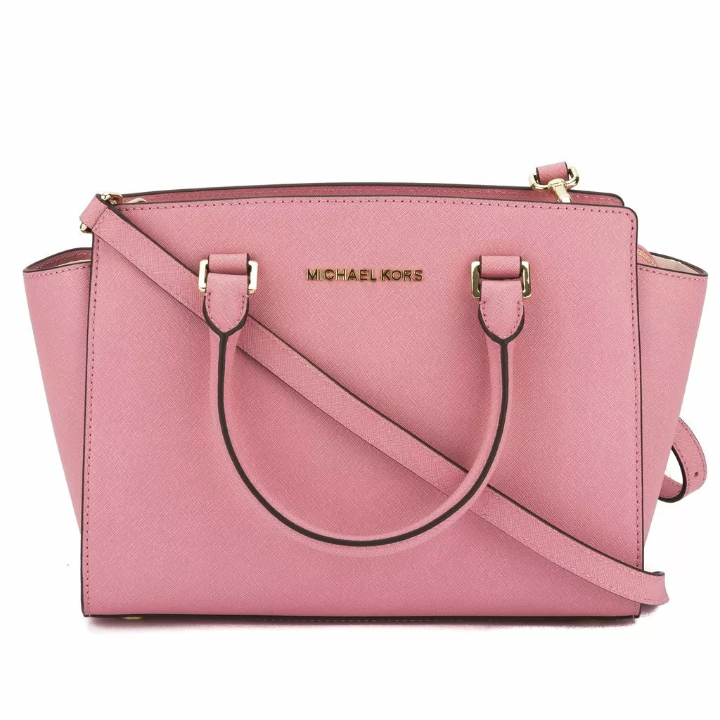 michael kors selma medium pink