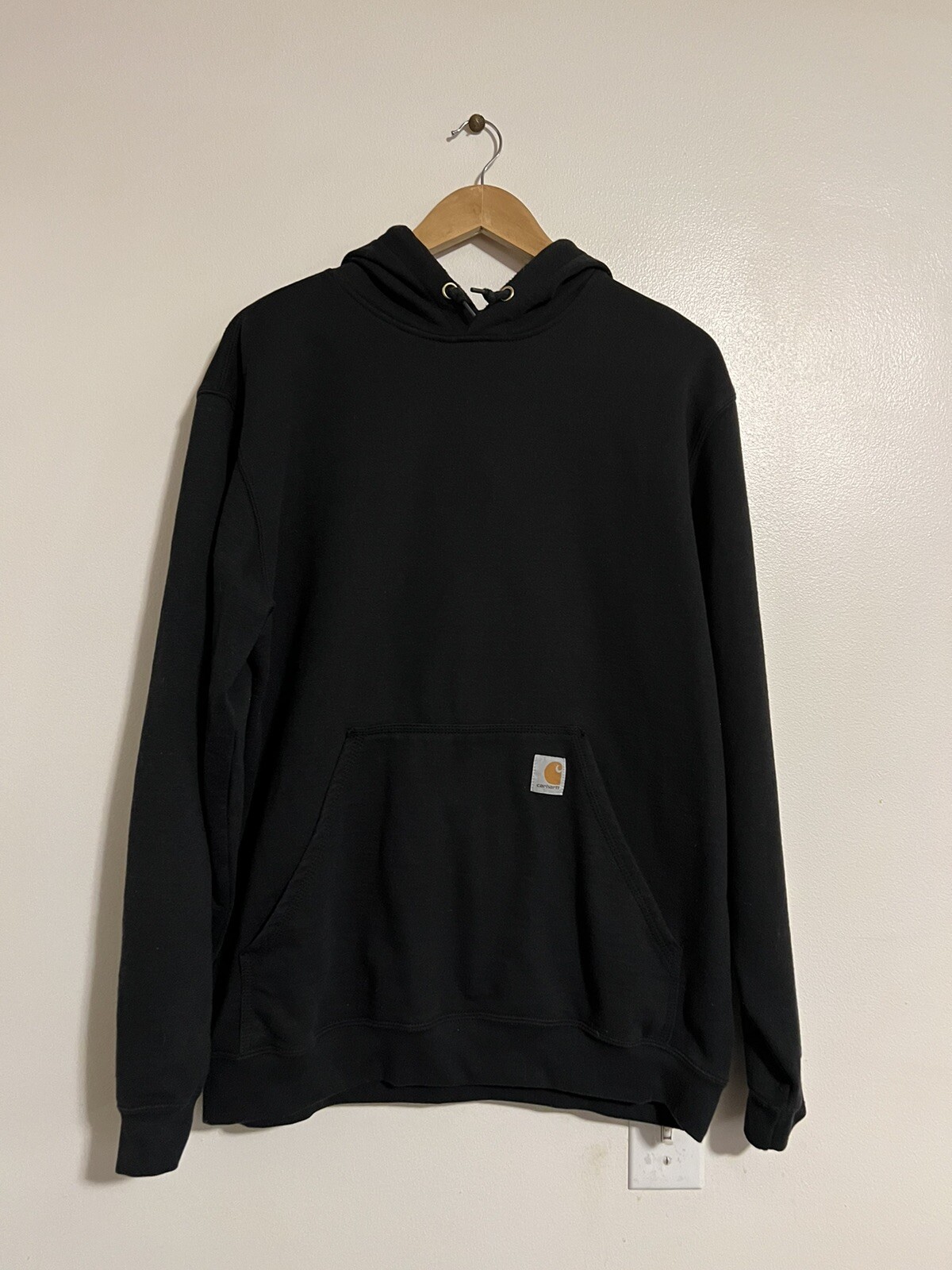 Carhartt Original Fit Black Hoodie Large | eBay