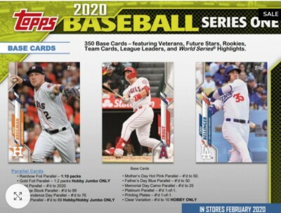 You Pick 2020 Topps Baseball Cards #201 - # 350 BUY ONE GET ONE $0.99