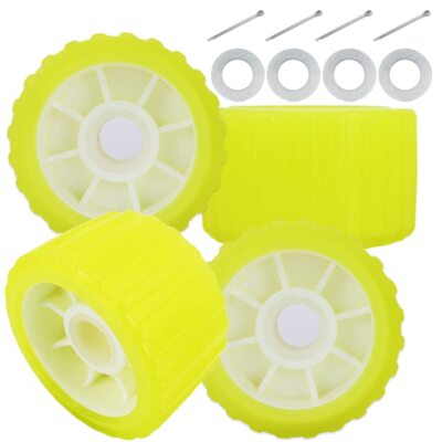 3 Inch Width X 5 Inch Od Ribbed Wobble Roller Kit/poly Ribbed Wobble ...