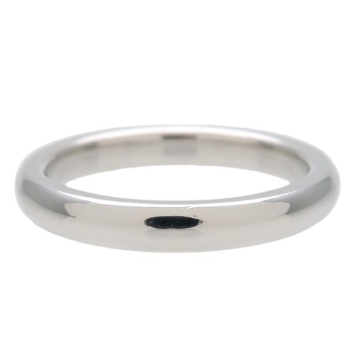 Authentic Tiffany&Co. Stacking Band Ring PT950 Platinum US4 EU46.5 Used F/S - Picture 2 of 10