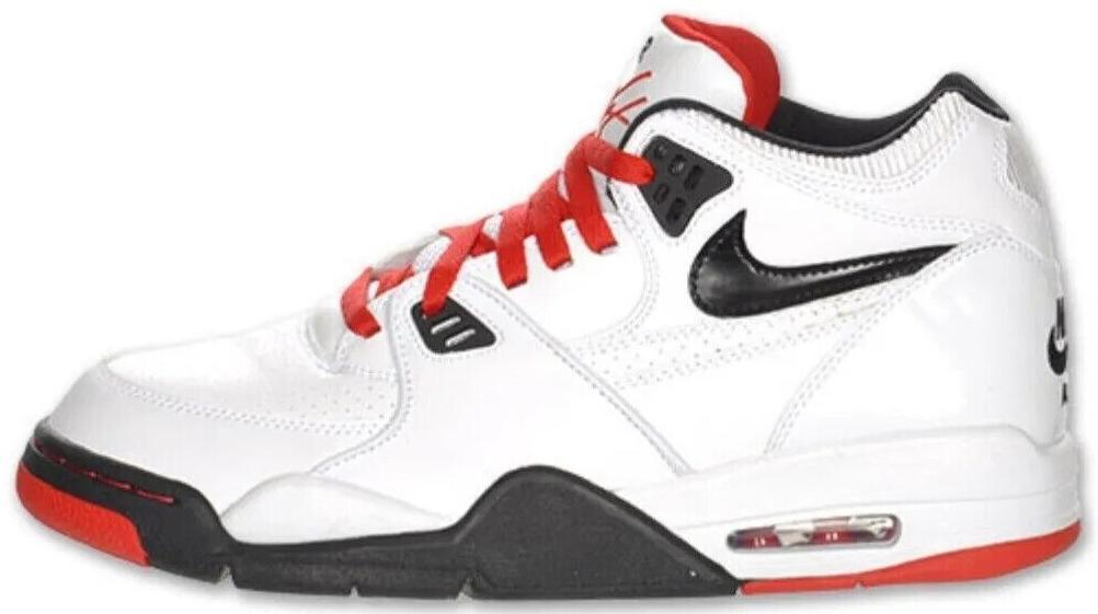 Nike Air Flight 89 White Sport Red for Sale | Authenticity