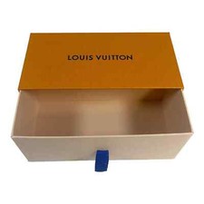 Set of 2 Empty Louis Vuitton Glasses Drawer Box & LV Cloth