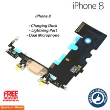 iPhone 8/SE 2020 Charging Dock Port / Dual Microphone Replacement GOLD