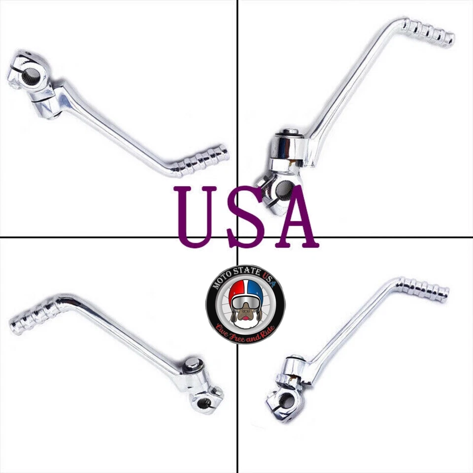 Kick Starter Lever Start Pedal For Kawasaki KX100 (1996-2016) KX125 (1974-1981) - Image 4 of 4