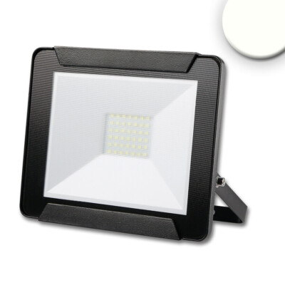 LED Fluter Strahler Scheinwerfer Flutlicht Außen 30W neutralweiß schwarz IP65