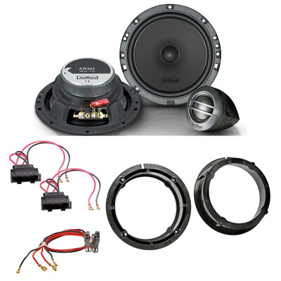 Axton ATC165 2-Wege System Lautsprecher Einbauset für Passat 3B 3BG Beetle vorne