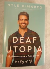 DEAF UTOPIA by Nyle DiMarco - 4/19/22, Paperback, Uncorrected Proof ARC