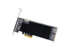 24 Port SATA III to PCIe 3.0 x4 Non-RAID Expansion Card JMB575 JMB582 Low Pro...
