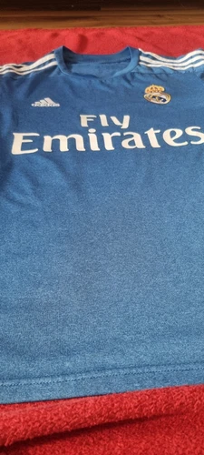 Camiseta visitante Cristiano Ronaldo Real Madrid 2013-14 M manga larga L/S Portugal rara - Imagen 11 de 18