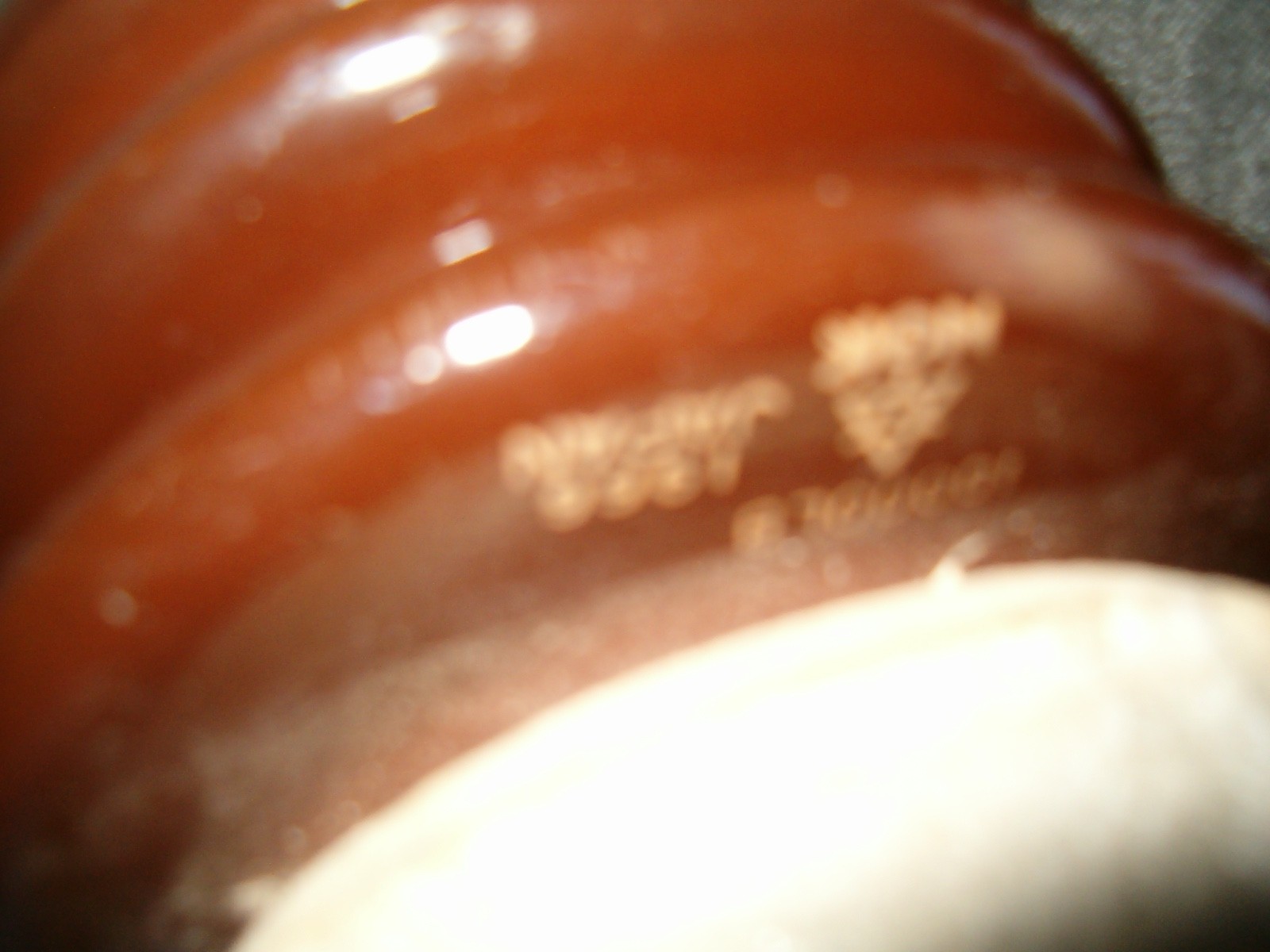 Hanging High Voltage Brown Porcelain Insulator String 10000LB NGK 1966 Japan 15"