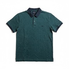 Rodd  Gunn Men's Sports Fit Short Sleeve Polo Golf Size M Cotton Green Solid
