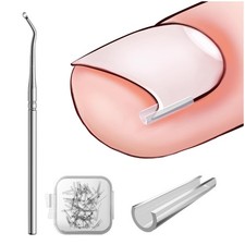 BEZOX Ingrown Toenail Corrector Set - 40 Pcs 1 Count (Pack of 40), White