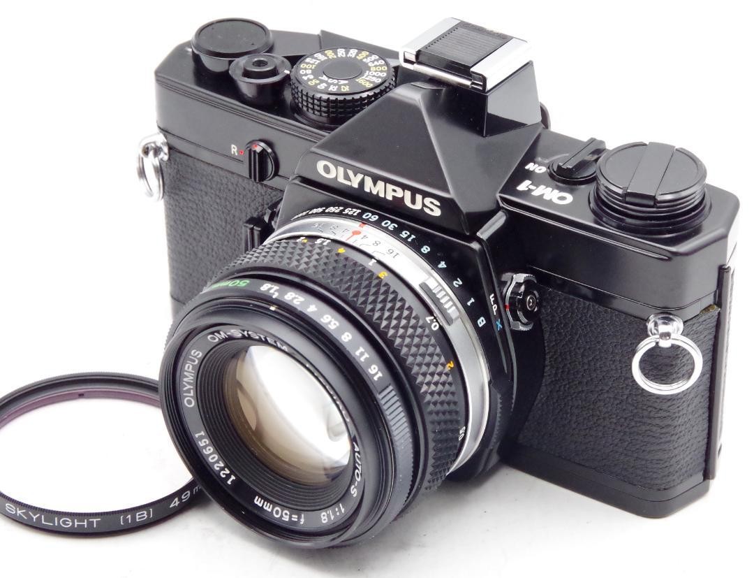 Olympus OM 1 Black OM SYSTEM 50mm F1.8 | eBay