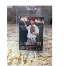 Playoff 2011 Contenders Season Ticket Mike Trout #17 Rookie Angels Baseball Card