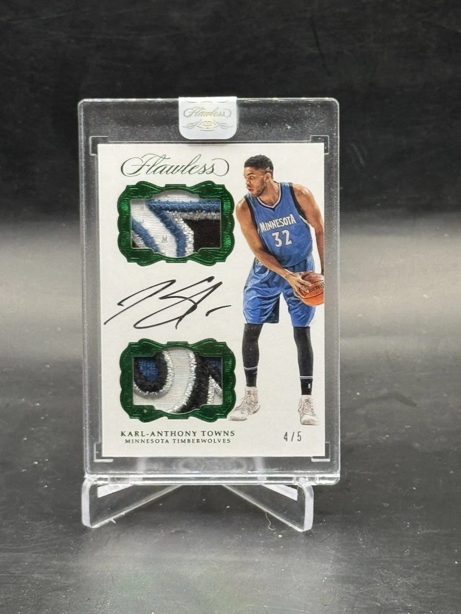 Karl Anthony Towns Basketball 2016-17 Season Sports Trading Cards