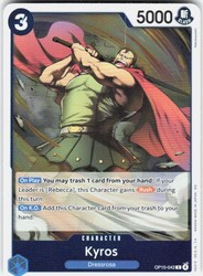 Kyros OP15-042 Rare Adventure on Kami's Island One Piece TCG Foil