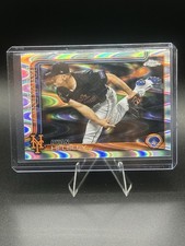 Topps 2025 Chrome Update Series #USC12 Ryan Helsley New York Mets Baseball Card