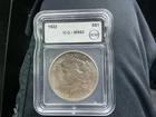 1922 Silver Peace Dollar ICG Certified MS62 Slab