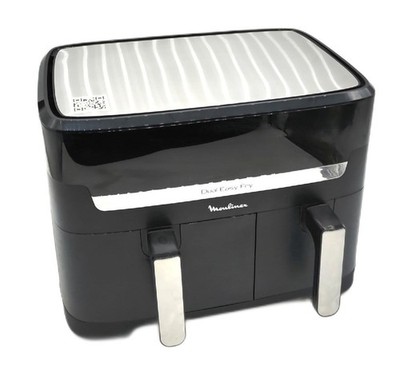 Moulinex Fritteuse Haushalt Dual Easy Fry 8 3 L Energieeinsparung bis siebzig Pr