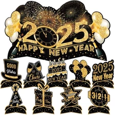 KatchOn New Years Centerpieces - Pack of 10 | New Years Eve Table Decorations...
