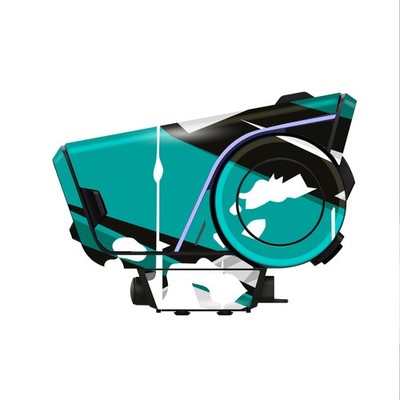 For Sena 60S Device Protection Decal Sticker 1pc L18 Abstract Teal