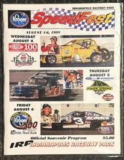 1999 Kroger 200 IRP Indianapolis Raceway Racing Park Bush Series Program