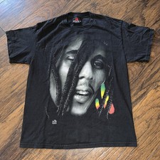 Vintage Bob Marley Zion T Shirt Size Large Reggae Music
