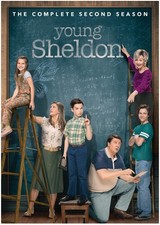 Young Sheldon: The Complete Second Season New DVD Amaray Case