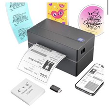 NULLTONEX Thermal Shipping Label Printer 4x6 Wireless Label Maker for Small Busi