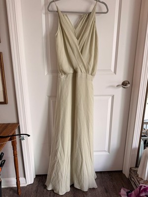 Mason by Michelle Mason Size 2 Sage Green 100% Silk Draped Wrap Maxi Gown | eBay Mason by Michelle Mason Size 2 Sage Green 100% Silk Draped Wrap Maxi Gown | eBay