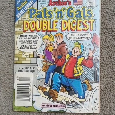 Archie Comics Archie's Pals 'n' Gals Double Digest #63 Jughead Betty Moose