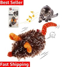 Interactive Cat Toy Moving Mouse, Automatic Cat Toy Mice Electronic with Furr...