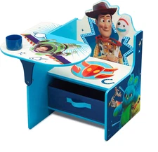 Delta Toy Story 4 Chair Desk w/ Storage Bin Kids Toddler Seat w/ Cup Holder