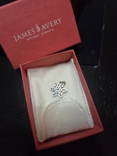 James Avery SNOWFLAKE Dangle Charm Sterling Silver 