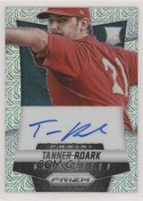 2014 Panini Prizm Auto Mojo Prizm 10/75 Tanner Roark #TR Auto ti8