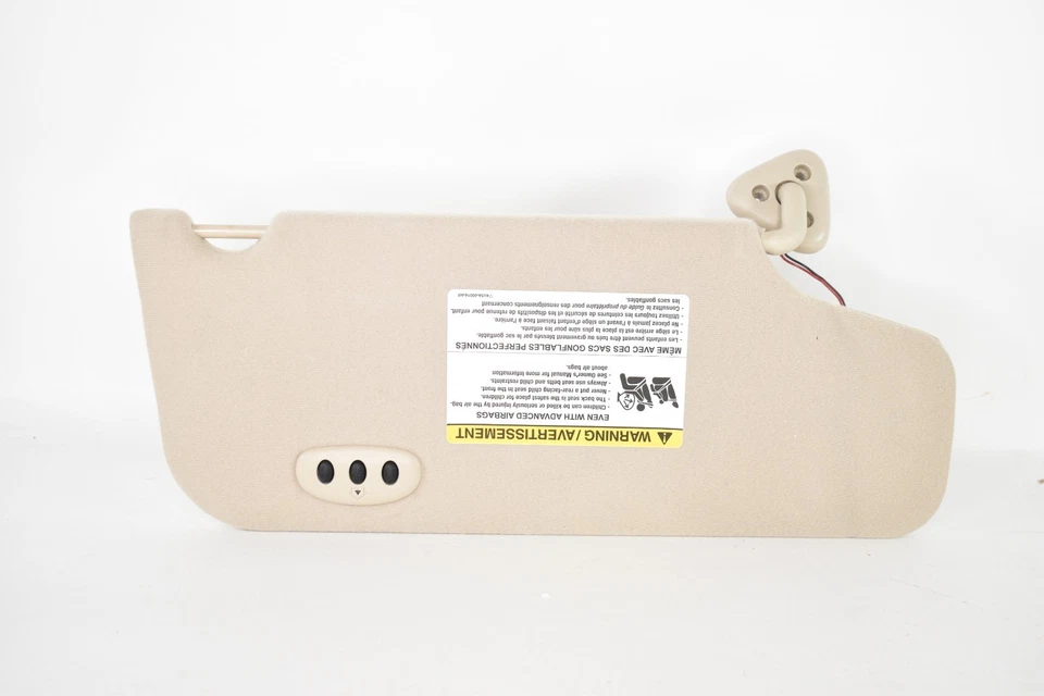2005-2007 Ford Five Hundred Driver Left Sun Visor Sunvisor OEM - Imagem 4 de 4