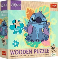 Holz Puzzle Junior 50 - Lilo & Stitch Spiel In Kartonage 20281 2025 Trefl