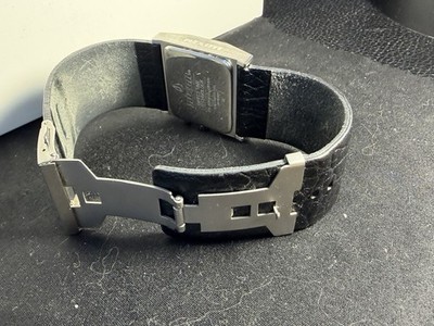 Nixon The Rotolog Leather Watch Black | eBay