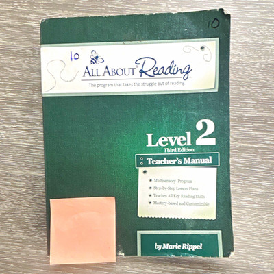 All About Reading Level 2 Teacher's Manual PB 3rd Ed 2014 Marie Rippel