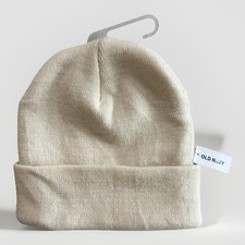 Old Navy Womens Beanie Beige Creme One Size NWT
