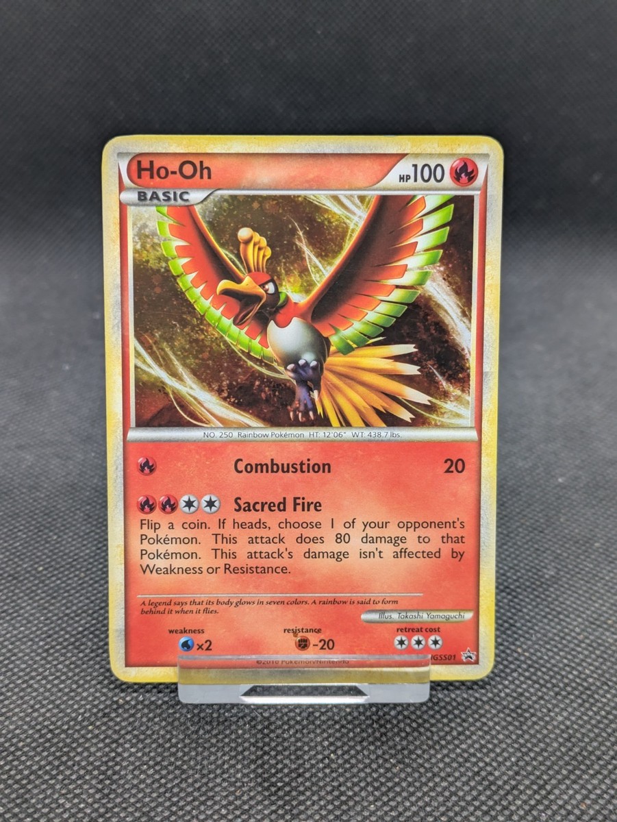 Ho-Oh HGSS01 Heartgold Soulsilver Black Star Promo Pokemon LP