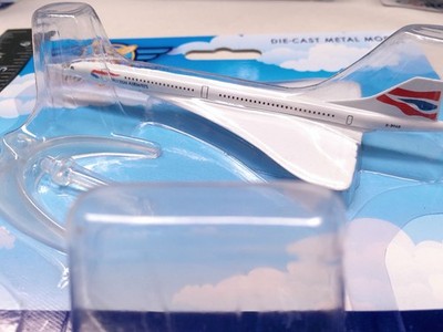Concorde British Airways Jet Plane Flying Aces by Corgi CS90636