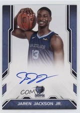 2018-19 Panini Donruss Next Day Auto Jaren Jackson Jr #8 Auto 6m7