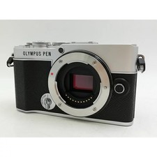 DDP OLYMPUS PEN E-P7 Body Silver Box OB Wood Grip Exc Mirrorless Camera Japan