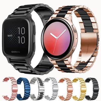 Edelstahl Metall Armband für Huami Amazfit GTR 4 2 3 Pro 47mm GTS 4 Mini 3 2 2e