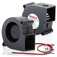 12V DC Centrifugal Blower Fan 60mm x 28mm 2 Inch Squirrel Cage Turbo - 60mm