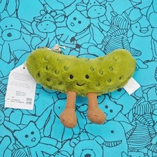 Jellycat Amuseable Pickle Cute Soft Toy New With Tags & DUST BAG GIFT UK Geniune