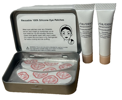 Shiseido Benefiance Wrinkle Smoothing Eye Cream - Reusable Eye Patches