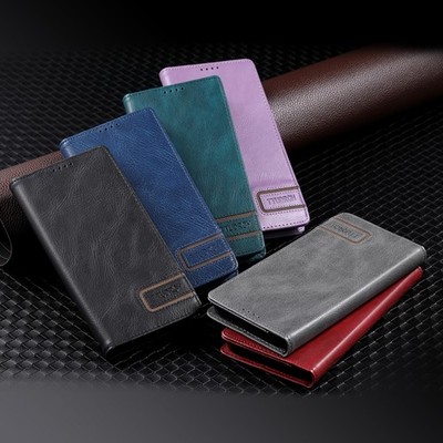 Klapp HandyHülle Magnet Kunstleder Tasche Schutzhüllen Case Wallet Etui Cover